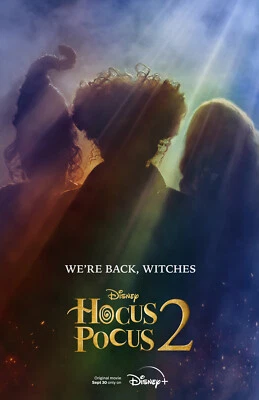 BB1848 Hocus Pocus 2 Film By Anne Fletcher 2022 Silhouette Movie Poster 11x17 - Image 1 of 4