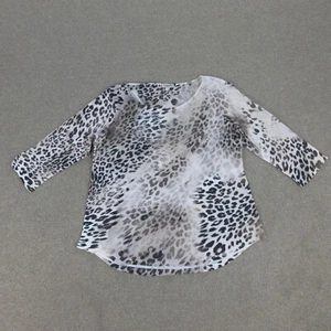 One World Camisa Mujer ' 2X Blanco Beige Manga 3/4 Pullover - Imagen 1 de 21