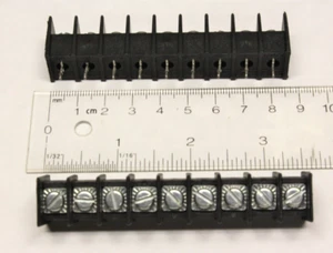 Curtis 9 Position Screw Terminal Blocks / Strips Audio or Radio - Picture 1 of 3