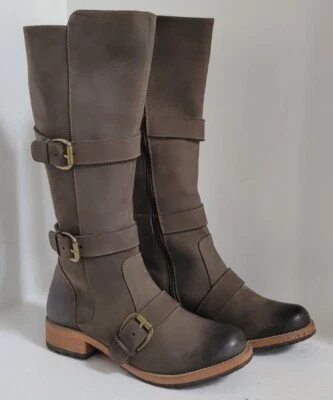 Anthropologie Fortress Of Inca Delray Botas de Montar Boho Hasta la Rodilla Nubuck! Talla 6 Foto 1 de 4