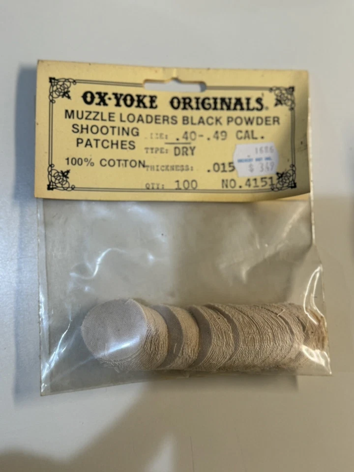 Parches de cargador de boca originales Ox-Yuke de colección en seco Foto 1 de 1