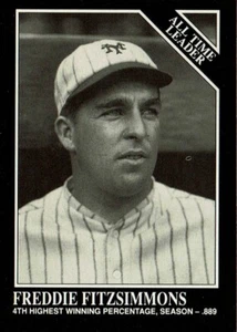 FREDDIE FITZSIMMONS NEW YORK GIANTS 1991 CONLON COLLECTION - Picture 1 of 1