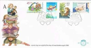 Nederland plaatfout 1211PM1 op FDC E189 (01) - Picture 1 of 1