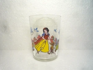 SCHÖNES SCHNEEWITTCHEN UND DIE 7 ZWERGE DISNEY GLAS 70er Jahre - Bild 1 von 10