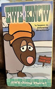 EWE Know Going There? Following Directions VHS Animated Kids Children Rules NEW! - Picture 1 of 4