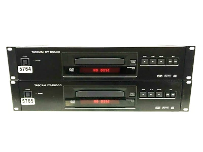 Tascam DV-D6500 DVD Player # 5764 #5765 (ONE) - Image 1 of 3