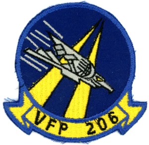 US Navy Patch: Light Photographic Squadron 206 (VFP 206) original - Picture 1 of 1