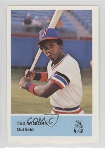 1980 Nashville Sounds Ted Wilborn Rookie RC