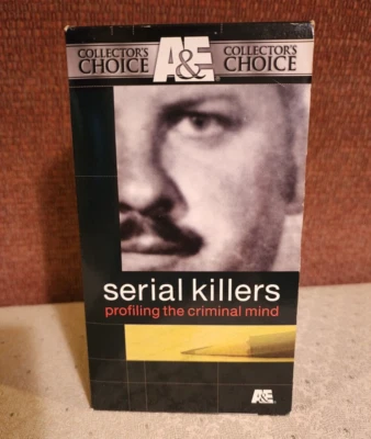 A&E Serial Killers - 4 VHS Tapes - Profiler, Dahmer, Gacy, Manson - 2000 - Image 1 of 4