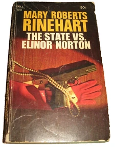 Mary Roberts Rinehart The State VS Elinor Norton VTG Crime Mystery PB Dell 1968 - Picture 1 of 3