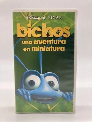 Bichos/A Bugs Life VHS 1999 Spanish Disney Pixar  Mexico Import - *Tested* - Image 1 of 4