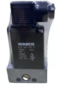 WABCO 5723300220 3/2 NC G1/8 Pneumatic Solenoid Valve 24V DC 444mA 10 bar - Picture 1 of 5
