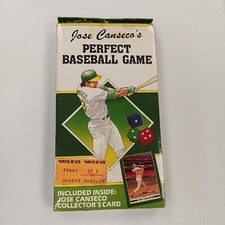 JOSE CANSECO'S PERFECT GAME NEW IN BOX