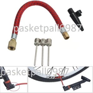 5tlg Luftpumpen Adapter Set Ballpumpe Ball Nadel Fahrrad Boot Ventil Hovalnadel - Bild 1 von 4