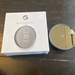 Google Nest Smart Thermostat G4CVZ getestet Nebel kreisförmiges Design funktioniert LESEN - Bild 1 von 8