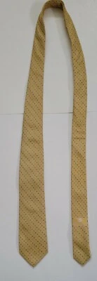 Corbata náutica de seda para hombre Haines and Bonner of London amarillo azul Foto 1 de 4