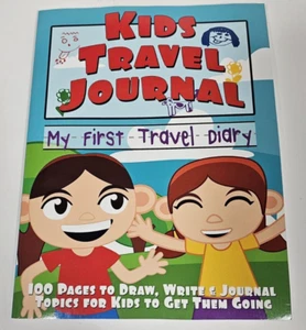 Kids Travel Journal: My First Travel Diary (Draw, Write & Journal Topics for... - Picture 1 of 2