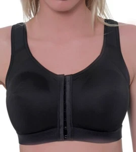 Sports Bra Front Fastening Firm Support Non Wired - Picture 1 of 12
