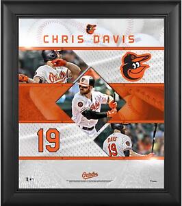 Chris Davis Baltimore Orioles Framed 15x17 Stitched Stars Collage
