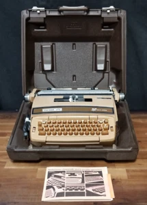 Vintage Smith Corona Coronet Super 12 Electric Typewriter Model 6LEA With Case - Picture 1 of 20