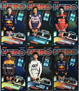 TOPPS TURBO ATTAX F1 FORMULA 1 2022 RIESIGE ÜBERGRÖSSE KARTEN - WÄHLEN SIE IHRE XL-KARTE - Bild 1 von 21