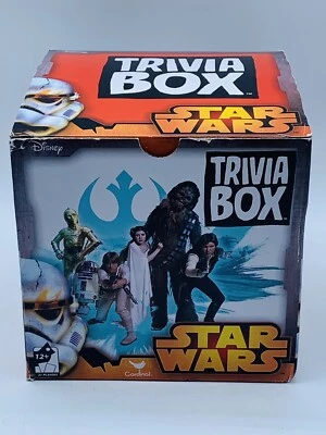 Star Wars Trivia Box Por Cardinal Clásico Trivia Juego Nuevas Tarjetas Selladas Foto 1 de 4
