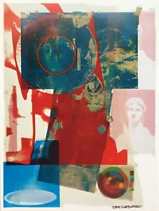 Robert Rauschenberg "Local Quarry One" Original Offset Lithograph Plate sig 1968 - Picture 1 of 1