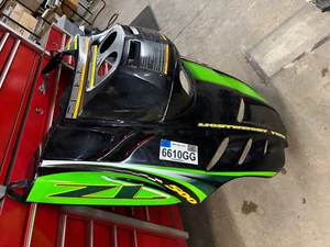 Arctic Cat ZR ZL 500 600 700 Mountain ZR2 Hood Cowl Pantera 1998 1999 2000 NICE - Picture 1 of 3