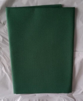 Zweigart 14 Count Aida Fabric (3706-6037) CHRISTMAS GREEN, 100 x 55CM