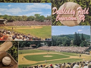 Doubleday Field Cooperstown NY 1960s Hall of Fame Game Color Postcard UNPOSTED - Picture 1 of 11