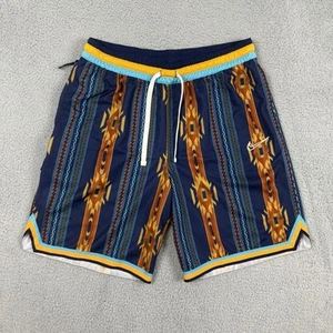 Nike Basketball Shorts DNA Mens XL Blue All Over Print Dri-Fit BV9443-492 - Picture 1 of 13