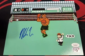 MIKE TYSON SIGNED / AUTOGRAPHED 8" X 10" Glossy PHOTO PUNCH OUT -JSA COA - Picture 1 of 6