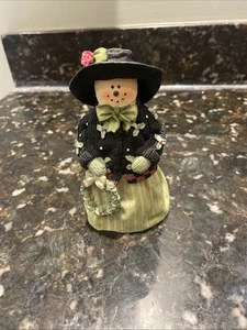Miss Heathers Pflaumenpudding Schneemänner Figur Kunsthandwerk Flair Heide Ruybal - Bild 1 von 5
