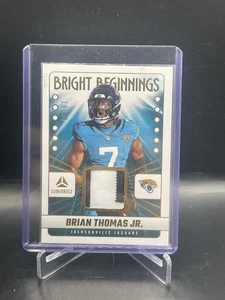 🔥2025 Panini Luminance Bright Beginnings Patch Brian Thomas Jr. 39/50 #BB-BTH🔥 - Bild 1 von 4