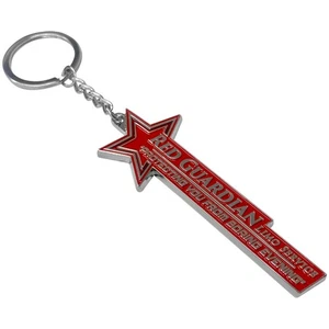 Thunderbolts* Keyring Metal Keychain Red Guardian MARVEL The New Avengers Disney - Picture 1 of 3