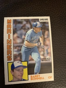 1984 O-Pee-Chee Barry Bonnell Seattle Mariners #302 - Picture 1 of 2