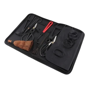 Bonsai Tools Set Carbon Steel Leaf Cutter Pruning Shears Rake Hardware Kit JY - Picture 1 of 23