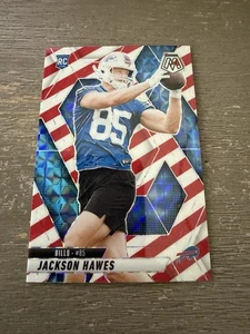 Panini Mosaic Jackson Hawes 2025 rojo y blanco Prizm (RC) #334 color coincidente facturas - Imagen 1 de 2