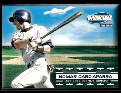 Tarjeta 3302D Pacific Invincible #5 1999 Nomar Garciaparra Bateo Sandlot Heroes Foto 1 de 2