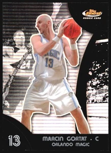 2007-08 Topps Finest MARCIN GORTAT Black Refractor Rookie /75 #94 - Picture 1 of 2