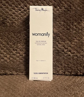 Nuevo Thierry Mugler Womanity Eau De Parfum 2.7fl oz/80 ml Probador Nuevo Foto 1 de 4