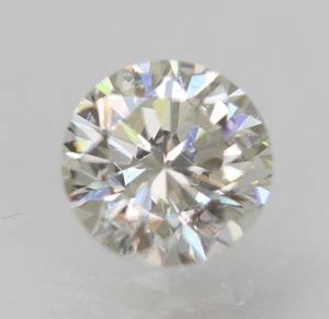 Certified 0.65 Carat G VVS1 Round Brilliant Natural Enhanced Loose Diamond 5.58m - Picture 1 of 4
