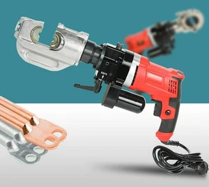 Pinza crimpatrice portatile tipo plug-in pinze idrauliche elettriche Portab 10-400mm² - Foto 1 di 29