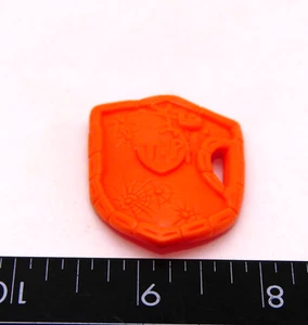 1991 Teenage Mutant Ninja Turtles Make My Day Leo Shield Part TMNT Figure Cop - Picture 1 of 3