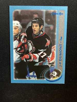 2002-03 O-Pee-Chee Hockey Blue SP 122 J.P Dumont /500 - Image 1 of 2