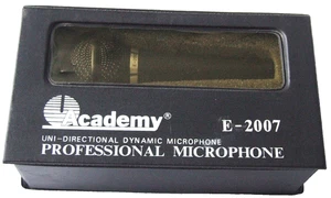 Microphone - Uni-Directional Dynamic - Academy E2007 - Professional - Boxed - Picture 1 of 7