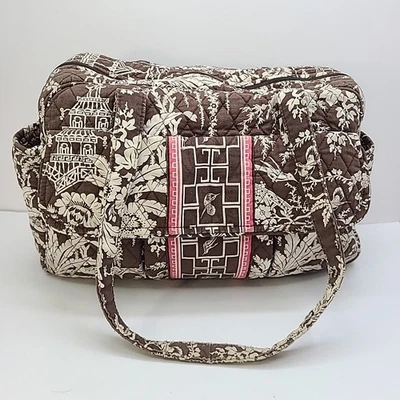 Vera Bradley Duffel Or Diaper Bag Imperial Toile 13" W 10.5" Tall  - Image 1 of 4