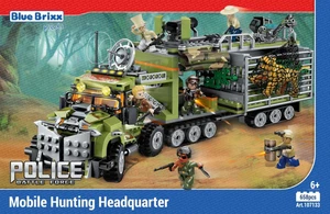 Blue Brixx 107133 Mobiler Jäger-HQ-Truck - Bild 1 von 2