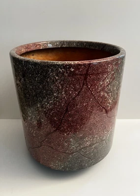 Maceta arquitectónica de fibra de vidrio MCM con acabado de piedra de mármol sintético ¡Bonita pieza! Foto 1 de 4