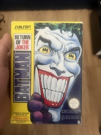 Batman Return of the Joker Nintendo Nes Pal Fra Sunsoft